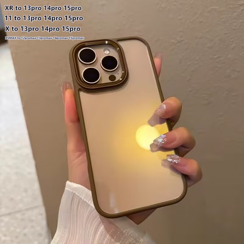 Big Hole ฝาครอบโทรศัพท์แม่เหล็กสําหรับ Xs Max Turned to 15pro Max Hard Case สําหรับ 11 ถึง 15pro xr ถึง 13pro 14 pro 16pro x ถึง 15pro 14Promax /13pro Max ป้องกัน