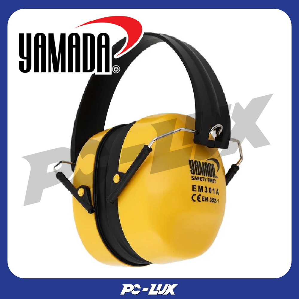YAMADA ที่ครอบหูแบบพับได้ EAR MUFF EM301A สีเหลือง
