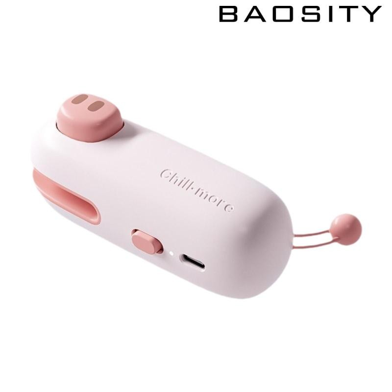 [Baosity] Mini Chip Bag Sealer 2 in 1 Heat Sealer Portable Chip Bag Resealer Machine for