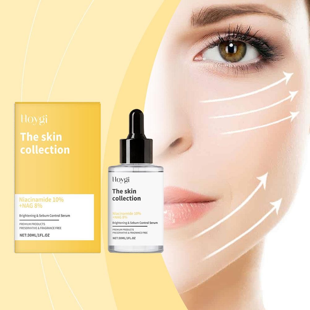 30ml Niacinamide Serum Essence Moisturizing Fade Dark Spots สําหรับทุกสภาพผิว Skincare G4F0