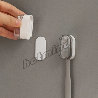 HD ที่เก็บแปรงสีฟัน ไม่มีการเจาะ ฝาครอบกันฝุ่นแปรงสีฟัน Toothbrush Holder