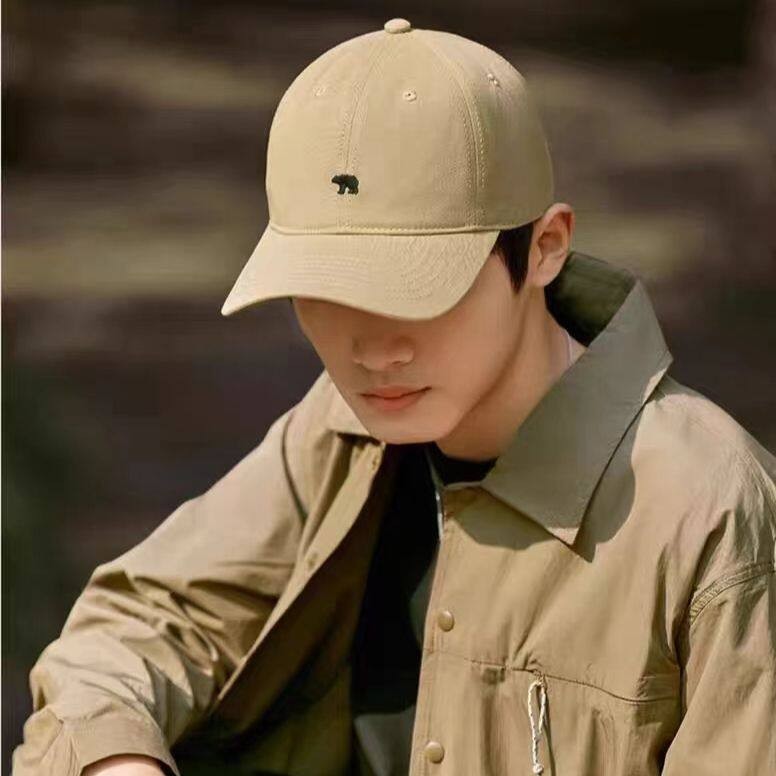หมวกแก๊ป หมวกเบสบอล ใส่คุ้มใบหน้าเล็กลง ป้องกันแสงแดดได้ดี ผ้านิ่ม ใส่สบาย หญิงชายใส่ได้