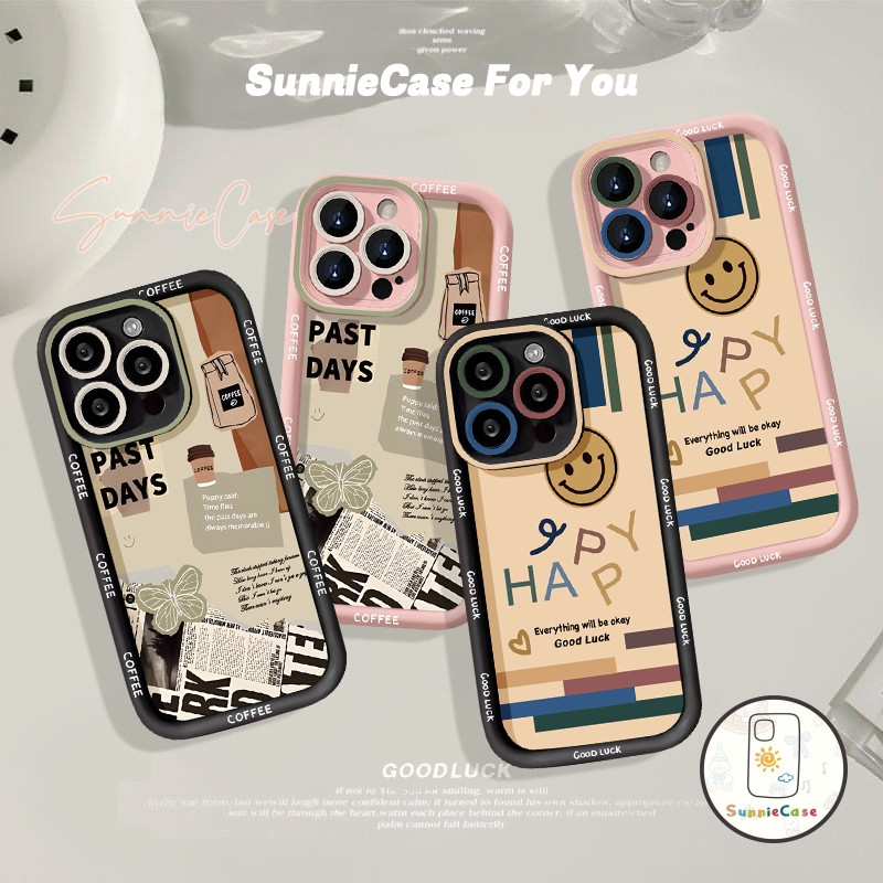 เคส Oppo A15 A57 A78 A74 A18 A5s A58 A54 A16K A17K A17 A16A38 A12 A3s A7 A55 A31 Reno 8T 6 คู่รัก หน้ายิ้ม ไฮเอนด์ เคส