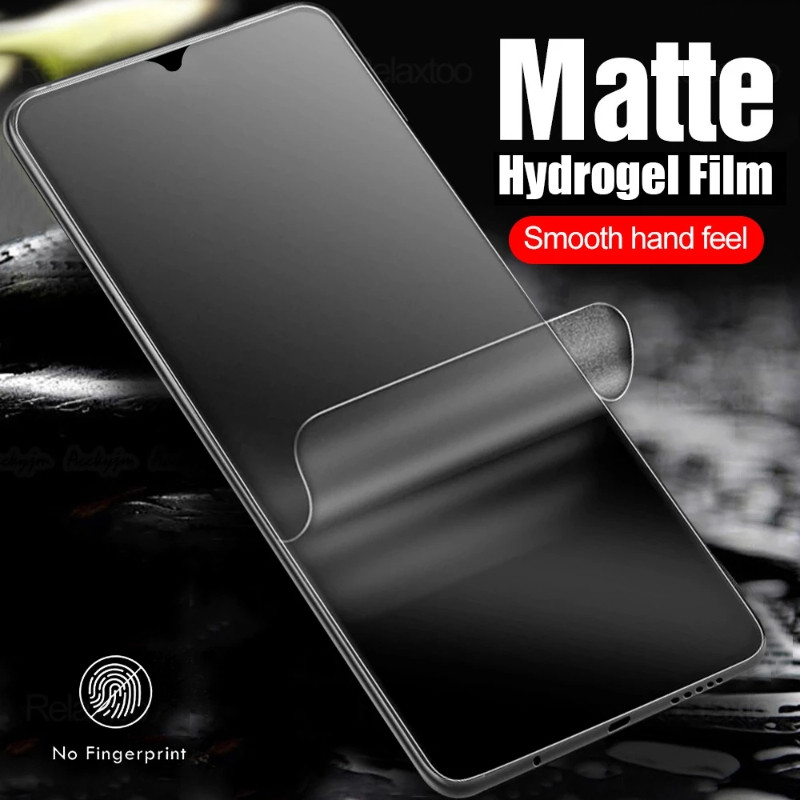 RealmeQ5 RealmeQ3 1-3 ชิ้น 800D Matte Frosted Soft Hydrogel ฟิล์มสําหรับ Realme Q5 Q3 Q2 Pro Carniva