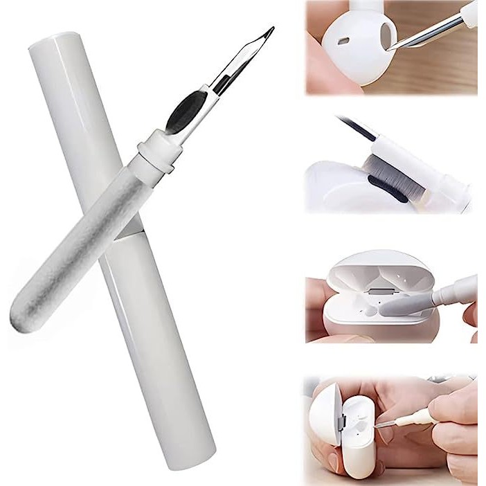 หูฟังไร้สายทําความสะอาดชุดสําหรับ Airpods Pro 1 2 3 หูฟังทําความสะอาดปากกาแปรงเครื่องมือสําหรับ Xiaomi Huawei Lenovo ชุดหูฟัง