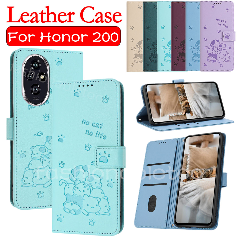 เคสโทรศัพท์หนังสําหรับ Honor 200 pro Lite สมาร์ท 200pro 200Lite 200Smart Honor200 pro Honor200pro Ho