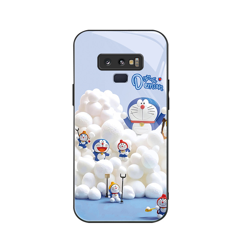 สําหรับ Samsung Galaxy Note 9 ลูกแมวสีน้ําเงิน บุคลิกภาพอินเทรนด์ เคสป้องกันโทรศัพท์ป้องกันการตก