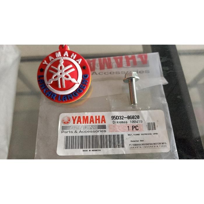 BOLT FLANGE DEEP RECESS (2CM) ORIGINAL YAMAHA ของแท้ PARTS 95D32-06020 ดีที่สุด