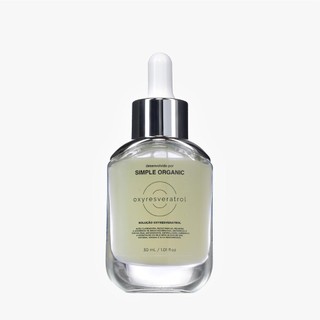Sérum Oxyresveratrol Solução Antioxidante Clareia Manchas e Melasma Simple Organic