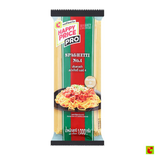 บิ๊กซี แฮปปี้ ไพรซ์ โปร เส้นพาสต้า สปาเก็ตตี้ เบอร์ 4 1000 ก…