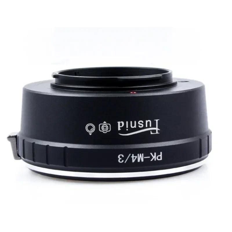 Pk-M4/3 อะแดปเตอร์แหวนสําหรับเลนส์ Pentax Pk ถึง Micro 4/3 M43 กล้องสําหรับ Olympus Om-D E-M5 E-Pm2 