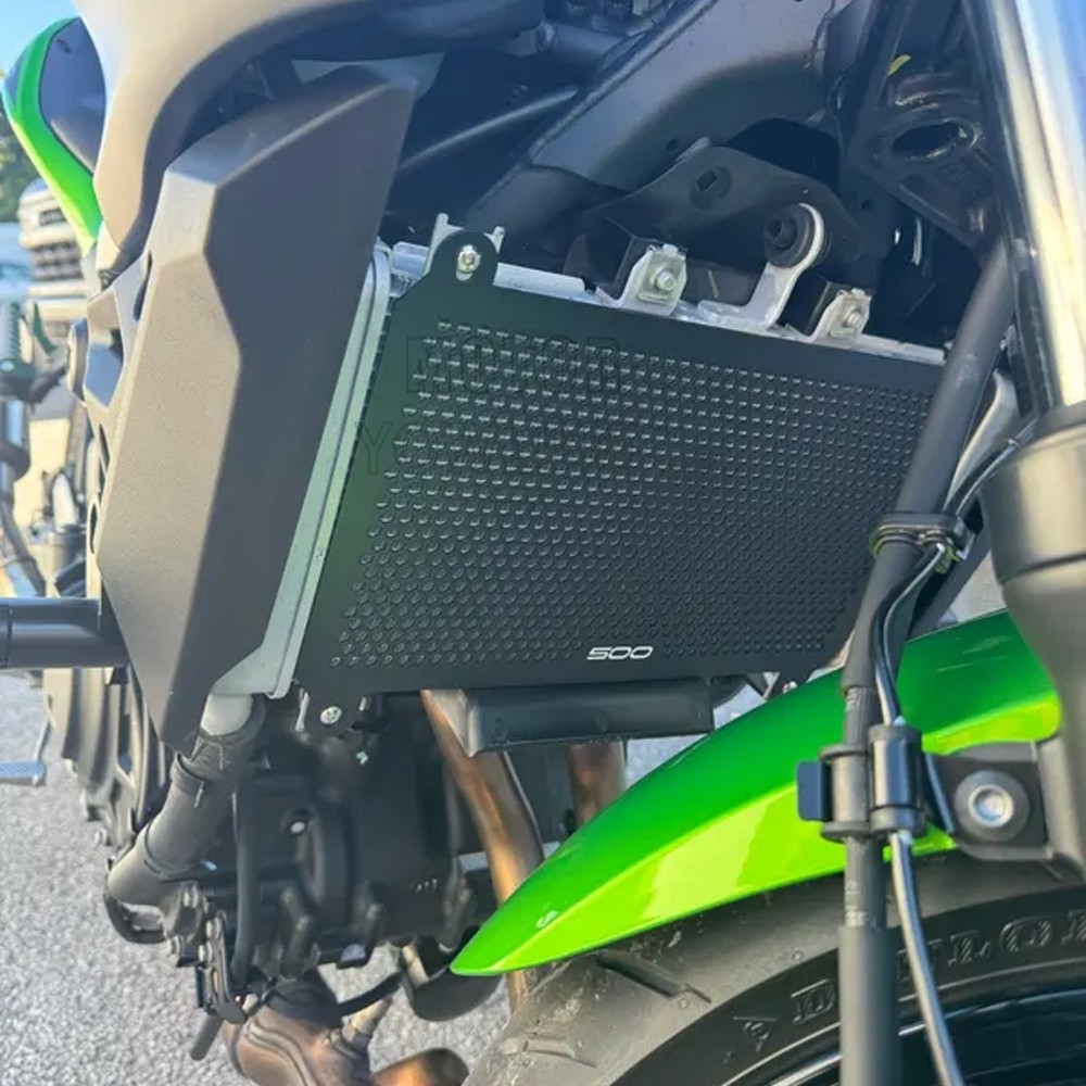 KAWASAKI สําหรับคาวาซากินินจา400 Z400 Z500 500 2019 2020 2021 2022 2023 2024รถจักรยานยนต์หม้อน้ํายามป้องกันตะแกรงปกส่วน