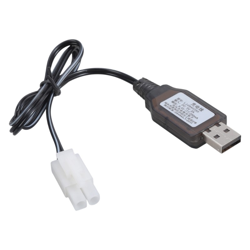 WU NiCD NiMH สายชาร์จ 8 4V สายชาร์จ USB สําหรับรุ่นระยะไกล L6 2 2P