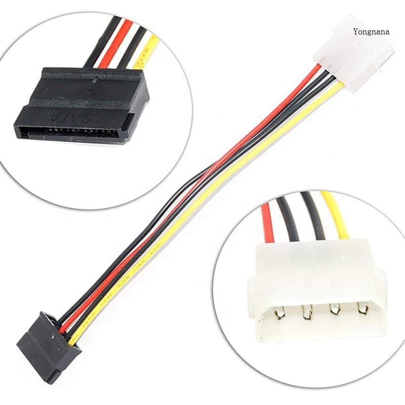 CH* 4 Pin IDE Molex To Series 15Pin Power Converter Cable 18cm 7 08in