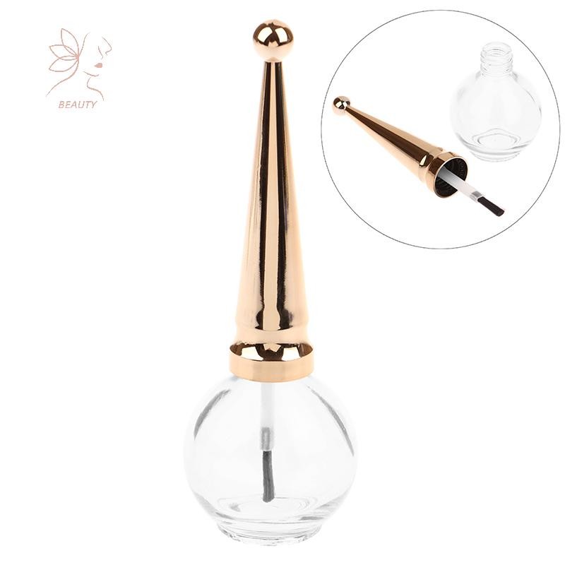 [เมย์บิวตี้] 15มล ขวดยาทาเล็บเจลทาเล็บขวดเปล่าพร้อมแปรงแก้วขวดเปล่าผสมเจลทาเล็บภาชนะขวดเปล่า {ไทย}