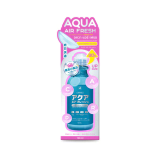Aqua fresh อควา แอร์ เฟรช น้ำยาแช่ ล้างคอนแทคเลนส์ สูตรอ่อนโยน 160 มล.