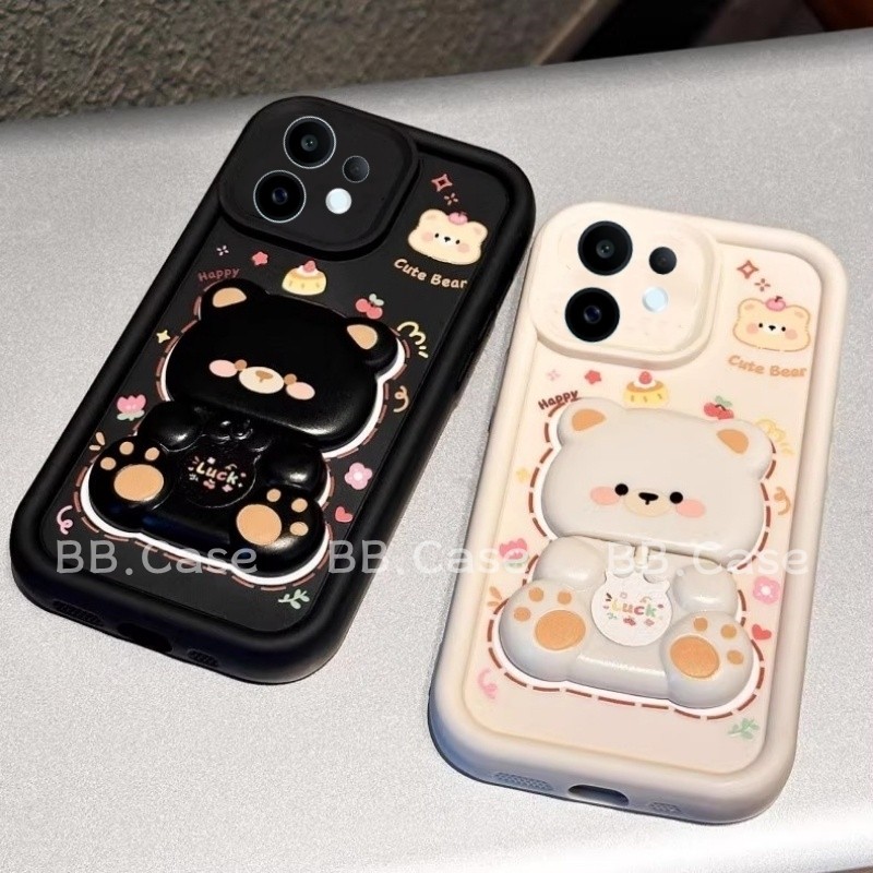 เคสโทรศัพท์ใหม่ VIVO V60 Lite V40 Pro V25e V25 Pro V23 V23e 5G 4G การ์ตูนร้อนแฟชั่นอินเทรนด์ Anti-sh
