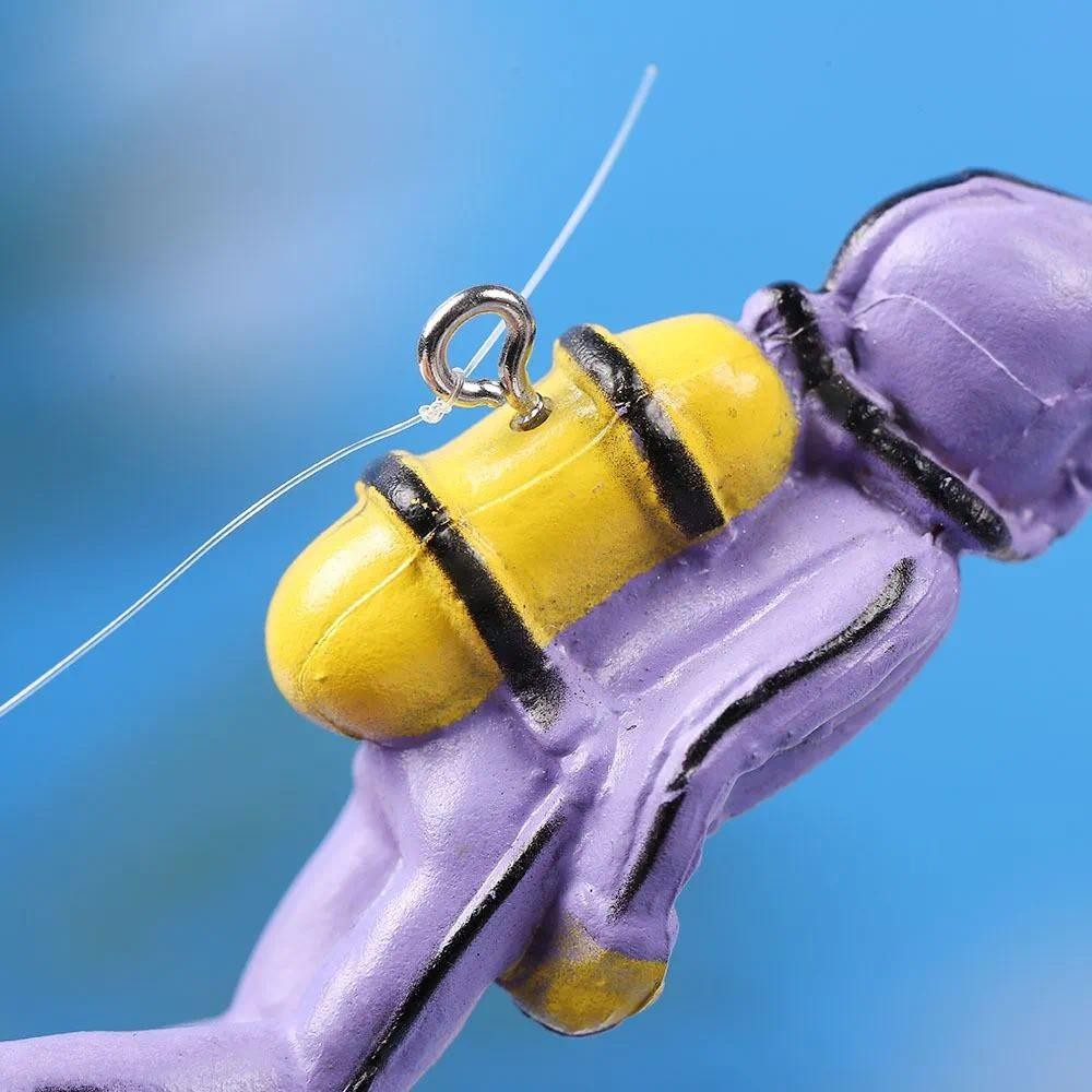 พร้อมจัดส่ง ของเล่นลอยน้ำ อุปกรณ์ตกแต่งตู้ปลา สำหรับตู้ปลา ตกแต่งตู้ปลา Interesg Floag - รูปที่ 7