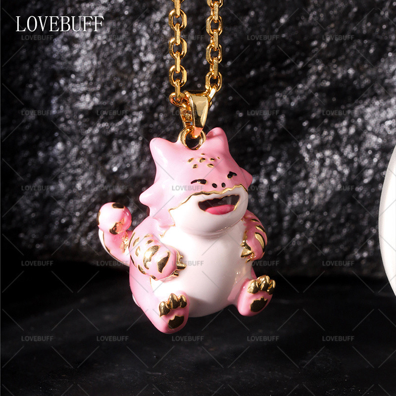 [ฝีมือมือวาด] รักบuff เกม สินค้าฮีโร่น้อยสร้อยคอจี้กุญแจเคลือบชุบของขวัญที่มีสีสันแฟชั่นของขวัญวันเก