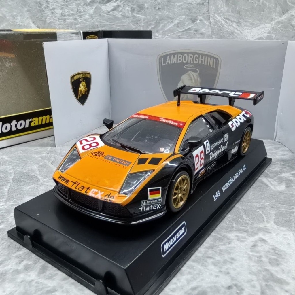 1/43 Lamborghini Bat GT Racing Car Maserati BMW Z4M Alloy Car Model Out of Print Model