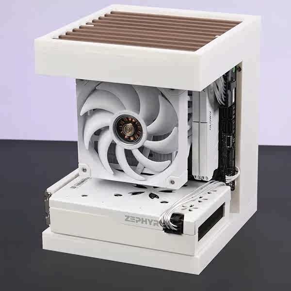 คอม ที่วางคอม เดสก์ท็อป Seaview Room คอมพิวเตอร์ itx แชสซีขนาดเล็กรองรับ 17X17/17X19 เมนบอร์ด SFX Po