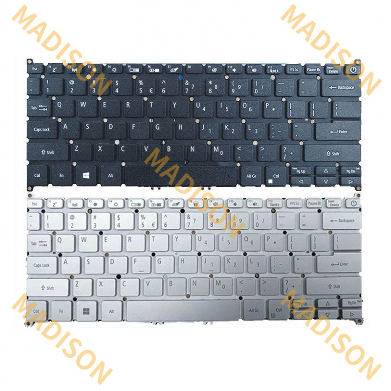 แป้นพิมพ์แล็ปท็อปสำหรับ Acer SF314-54 SF314-41 A314-22 A314-52 SF314-54g SF314-55G a514-53 n17w6 n17