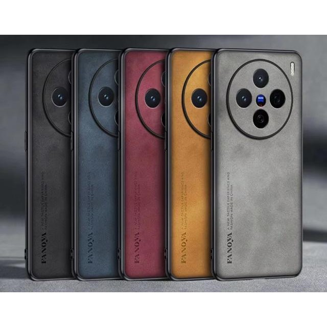 เคส Vivo X300 / X300 Pro / X200 / X200 Pro Softcase Leather Fanoya