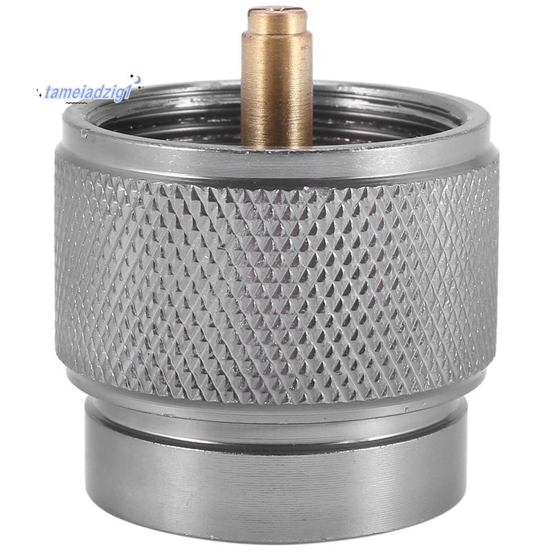 อะแดปเตอร์สำหรับเตาcamping ดีไซน์สำหรับถังโพรเพนขนาดเล็ก 1LB กับวาล์ว Lindal EN417 ใช้งานกลางแจ้งสำห