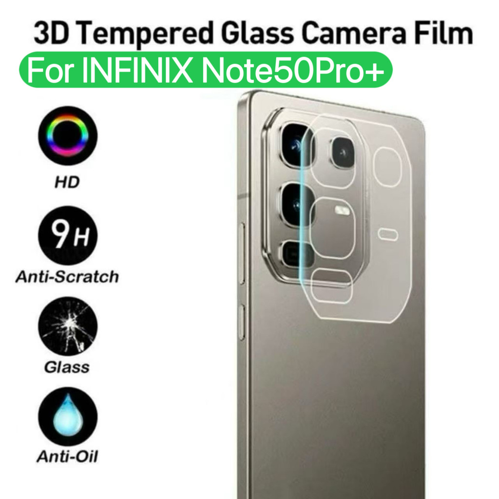 เลือก3ชิ้น คุ้มกว่า ฟิล์มกันรอยกระจกเลนส์กล้อง For infinix Note50/Note50S/Note50X/Note50ProPlus ฟิล์