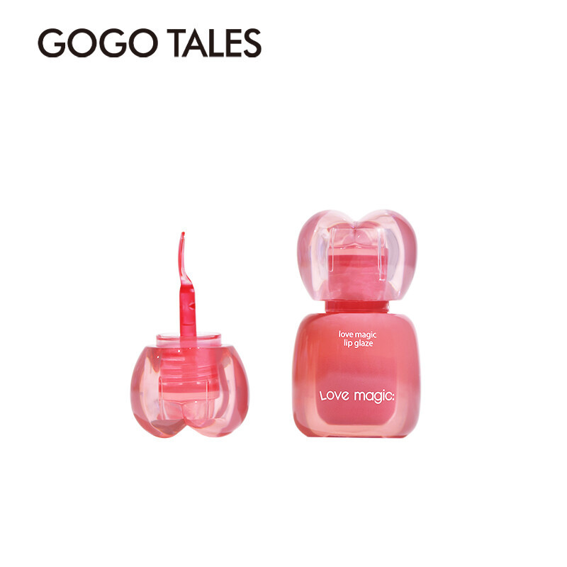 GOGO TALES ลิปกลอสรักกระจกแสงน้ำลิปสติกให้ความชุ่มชื้นไม่ง่ายที่จะสูญเสียสี - รูปที่ 7
