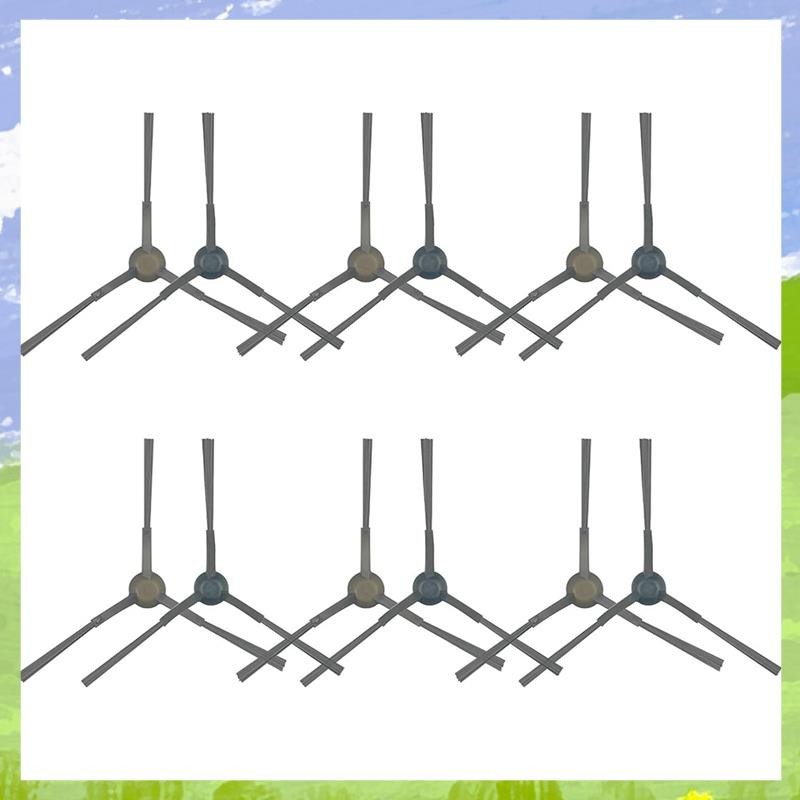12 ชิ้นสําหรับ E10S แปรงด้านข้างหุ่นยนต์เปลี่ยนแปรงด้านข้างสําหรับ E10S อะไหล่