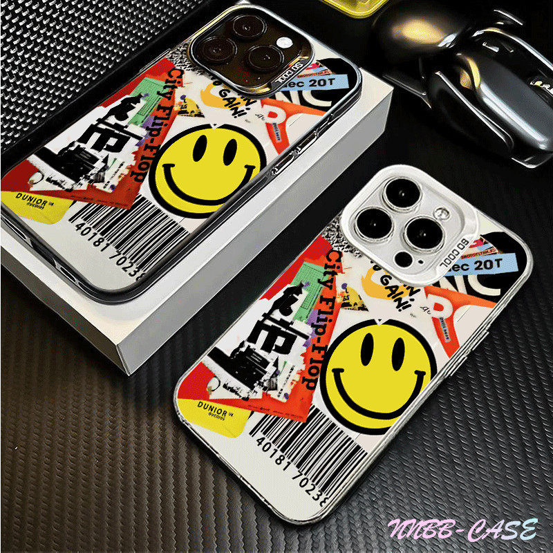 NNBB CASELaughing Face Label, Redmi CASE, เหมาะสําหรับ Redmi A1 A2 A3 9 10 12 13 Redmi Note8 9 10 12