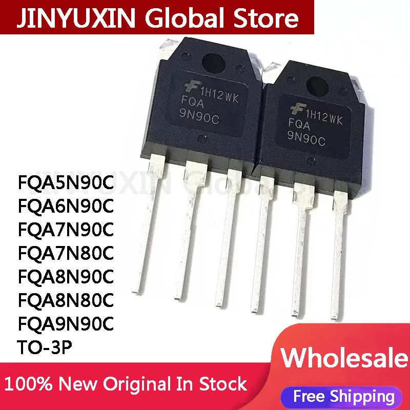 1-5PCS FQA9N90C FQA9N90 9N90C FQA5N90C FQA6N90C FQA7N80C FQA8N90C ทรานซิสเตอร์T-effect