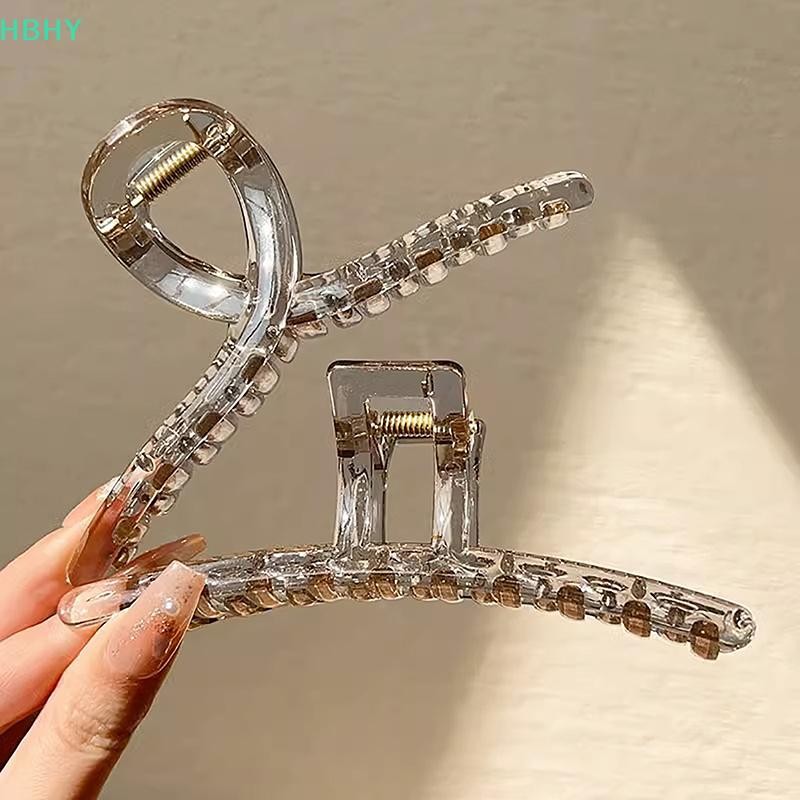 HB พลาสติกสีเทาเรขาคณิตคลิปทุกวัน Commuting Simple Hairpin ผู้หญิง Elegant อุปกรณ์เสริมผม HY ราคา ถูกที่สุด ดีลบีเคเค แกลเลอรีภาพที่ 2