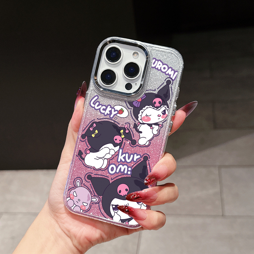 Shining kuromi สําหรับ Realme 5S C3 11X 12X C67 C65 14T 13 PROPLUS 7I 9 PRO V25 Q5 C12 C25S C15 C20A