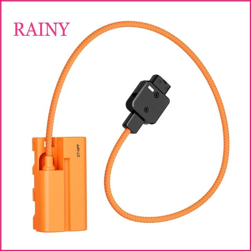 RAINY Power D Tap To NPF Dummy Cable Braided Cable Coupler สําหรับ F970 F960