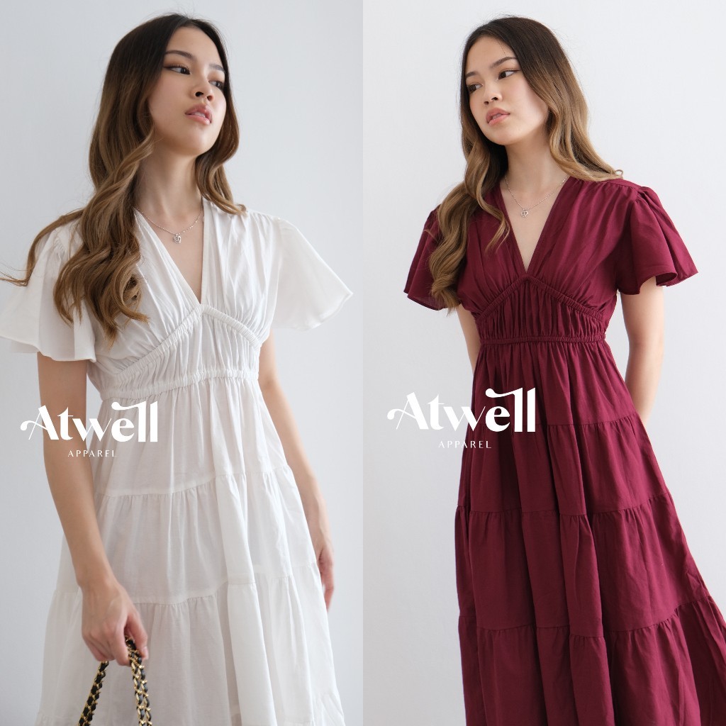 Megan Ruffle Dress**