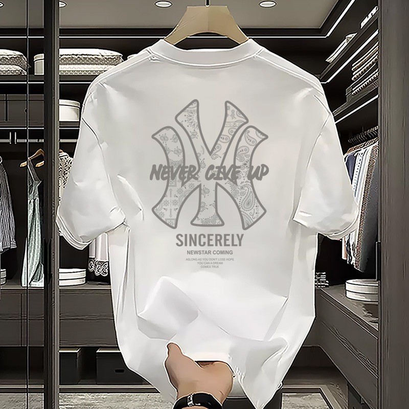 KATUN VBA Lanfy เสื้อยืดแขนสั้นผ้าฝ้าย distro motif ผู้ชายรอบคอ streetwear unisex FB06 แขนสั้น origi