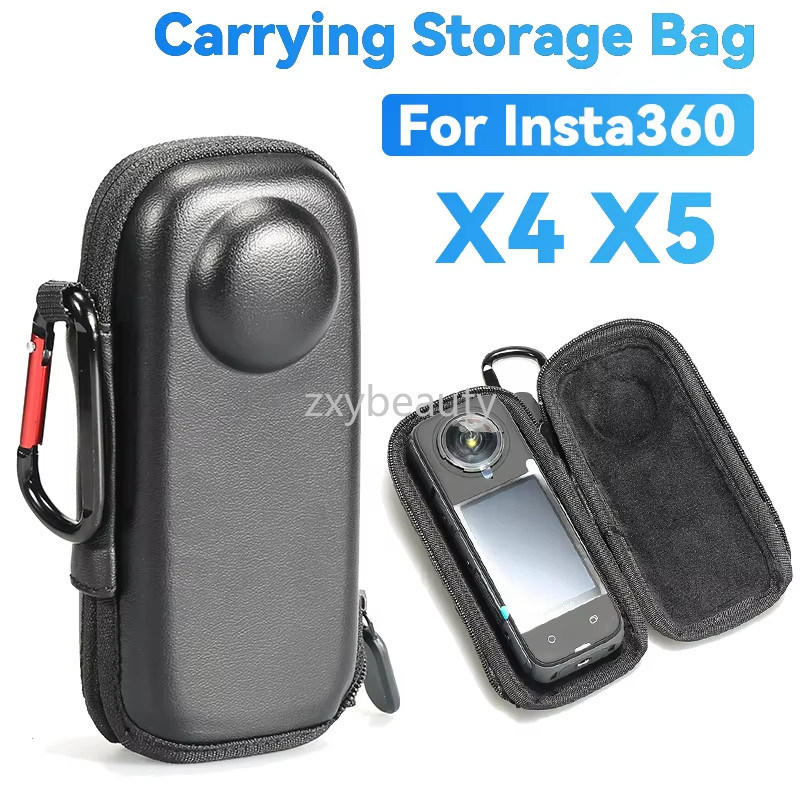 สําหรับ Insta 360 X5 X4 Air X3 2025 กระเป๋าถือแบบพกพาสําหรับ Insta360 360X5 360X4 X4Air 360X3 Anti-scratch Panoramic กล้องอุปกรณ์เสริม