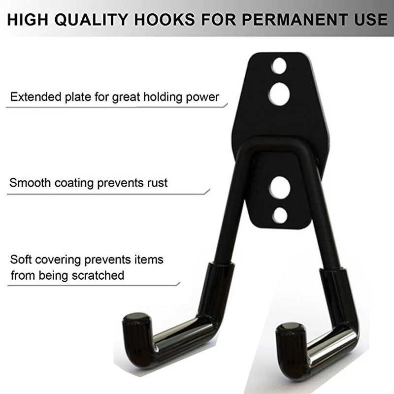 GANTUNGAN QUICKSHP MCIRON ตะขอแขวนติดผนัง Wall Mount Organizer Heavy Duty - MC002| |