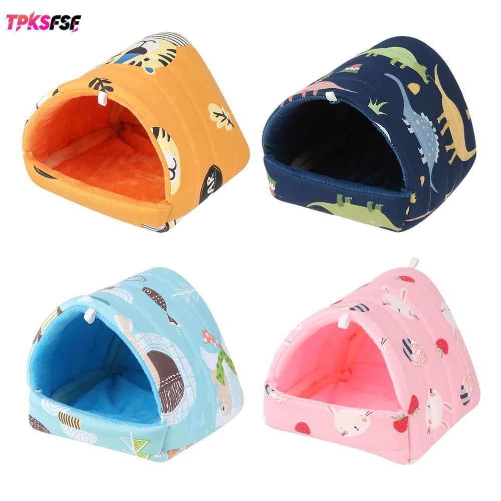 TPKSF บ้านหนูแฮมสเตอร์นุ่มสบายสีสันมินิกรงหนูตะเภารัง
