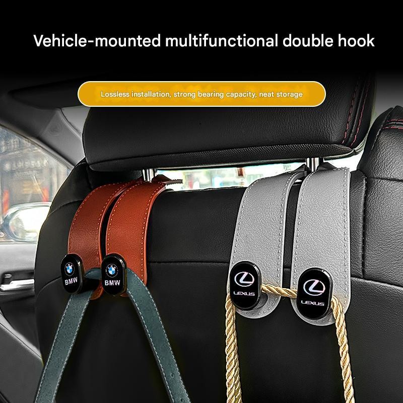 Mazda รถเบาะหลัง Hook Double Hook ที่นั่งด้านหลังมัลติฟังก์ชั่แขวนสําหรับ MAZDA 2 3 CX5 CX30 CX8 CX3 Mazda2 6 5 CX9 BT50 - รูปที่ 3