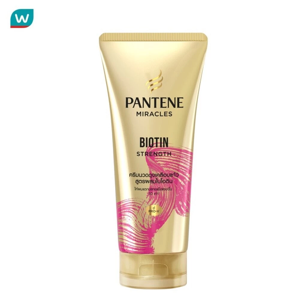 Pantene แพนทีน โปร-วี มิราเคิล คอนดิชั่นเนอร์ ไบโอติน สเตร็ง 250 มล.