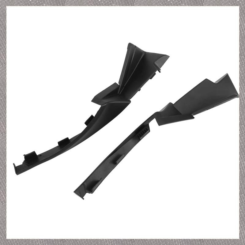 [MLO] 2 ชิ้นด้านหน้ากระจก Wiper Cowl Trim Water Deflector แผ่นคอ Trim แผงสําหรับ Kicks 2016-2020