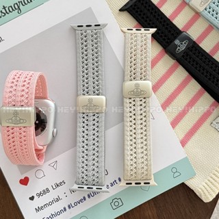 สายรัดไนลอนถักเหมาะสําหรับ ฉันดู 49/46/45/44/42/41/40/38มมหั…