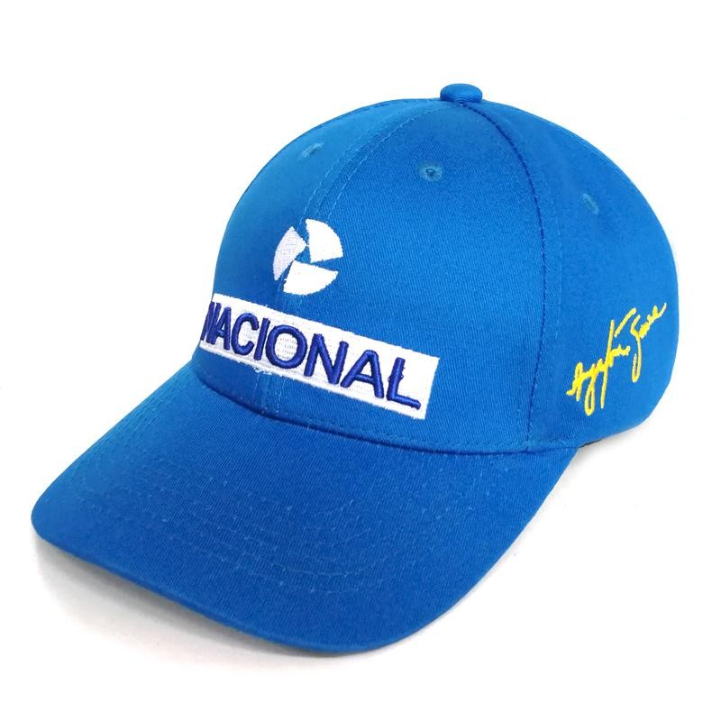 Ayrton Senna เบสบอลหมวกผู้ชายแฟชั่น Cool เย็บปักถักร้อย Ayrton Senna หมวกปรับผ้าฝ้ายพ่อหมวก