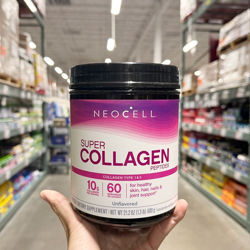 US Direct Mail Neocell Collagen Collagen Powder Hydrolyzed Small Molecule Collagen Peptide 600gUS Di