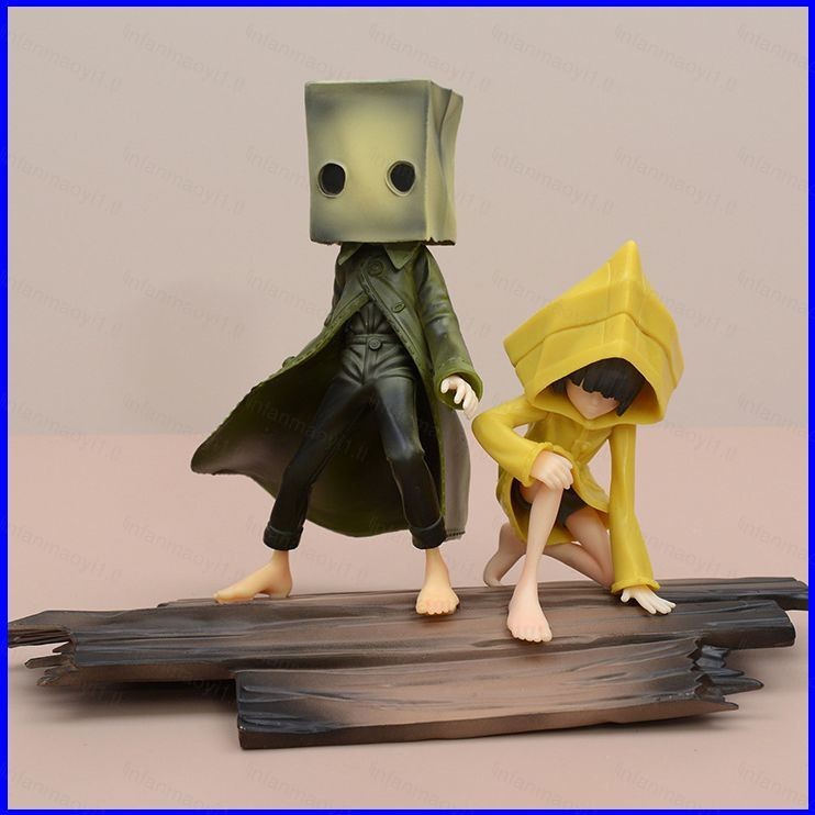 LF1 Little Nightmares Action Figure หกฉากผสมตุ๊กตาของเล่นสําหรับเด็กเครื่องประดับคอลเลกชัน FL1