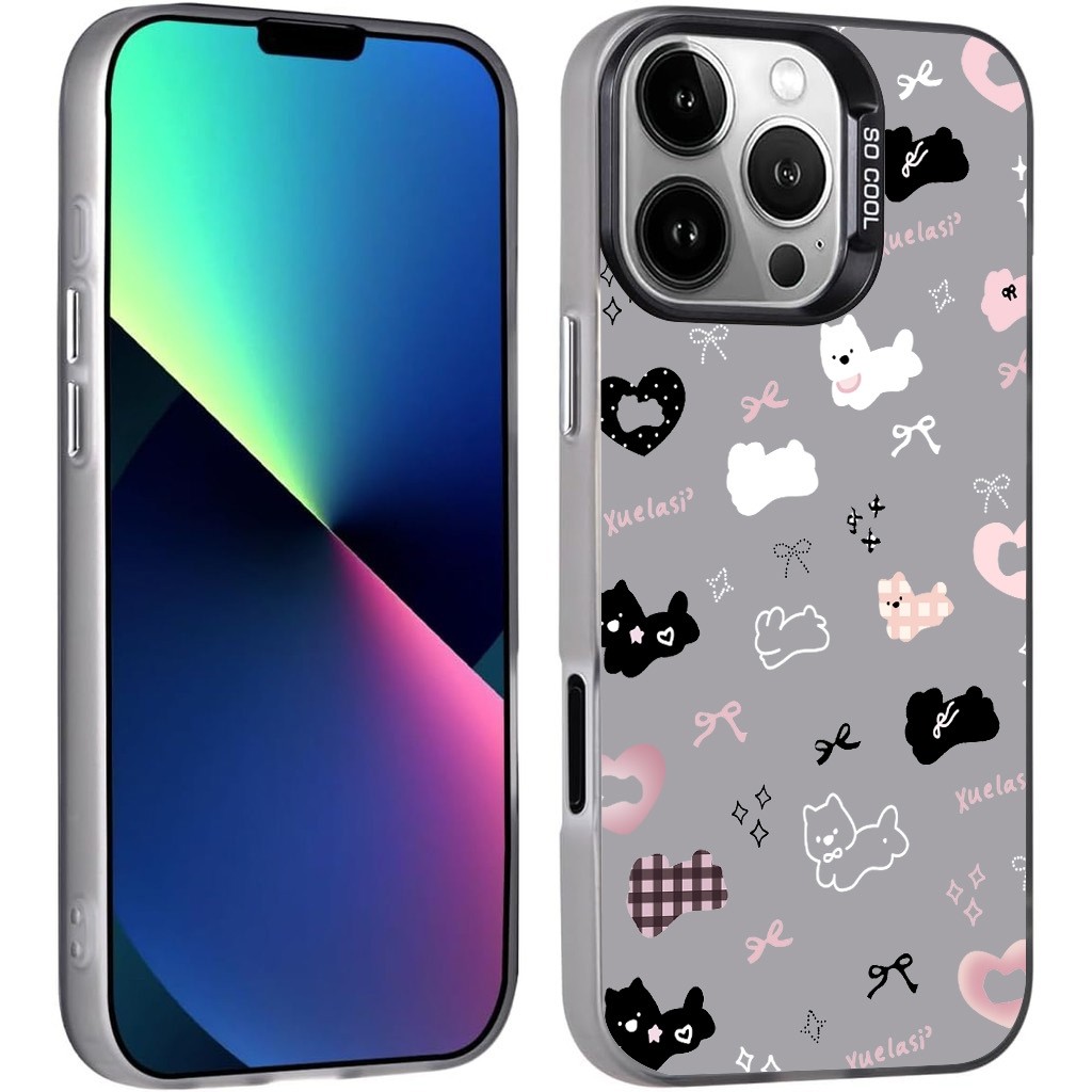 สําหรับ REALME CASE IMD HYBRID PLATE HOLOGRAM Puppy element C1/OP A3S C2 A1K C11 2020 C15 C20/C11 20