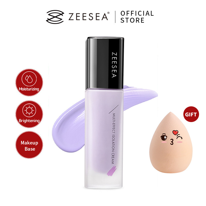 ZEESEA Face Primer Makeup Base Primer Isolation Cream Moisturizing Hydrating Brightening คอนซีลเลอร์